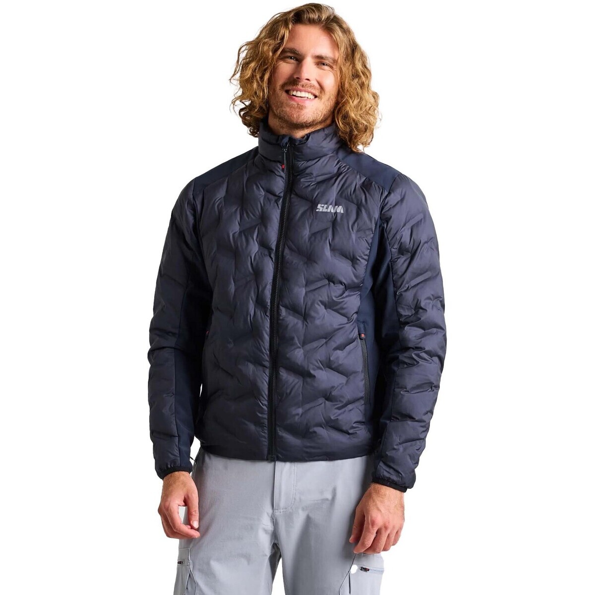 Slam  Hybrid Softshell Jacket  Modrá