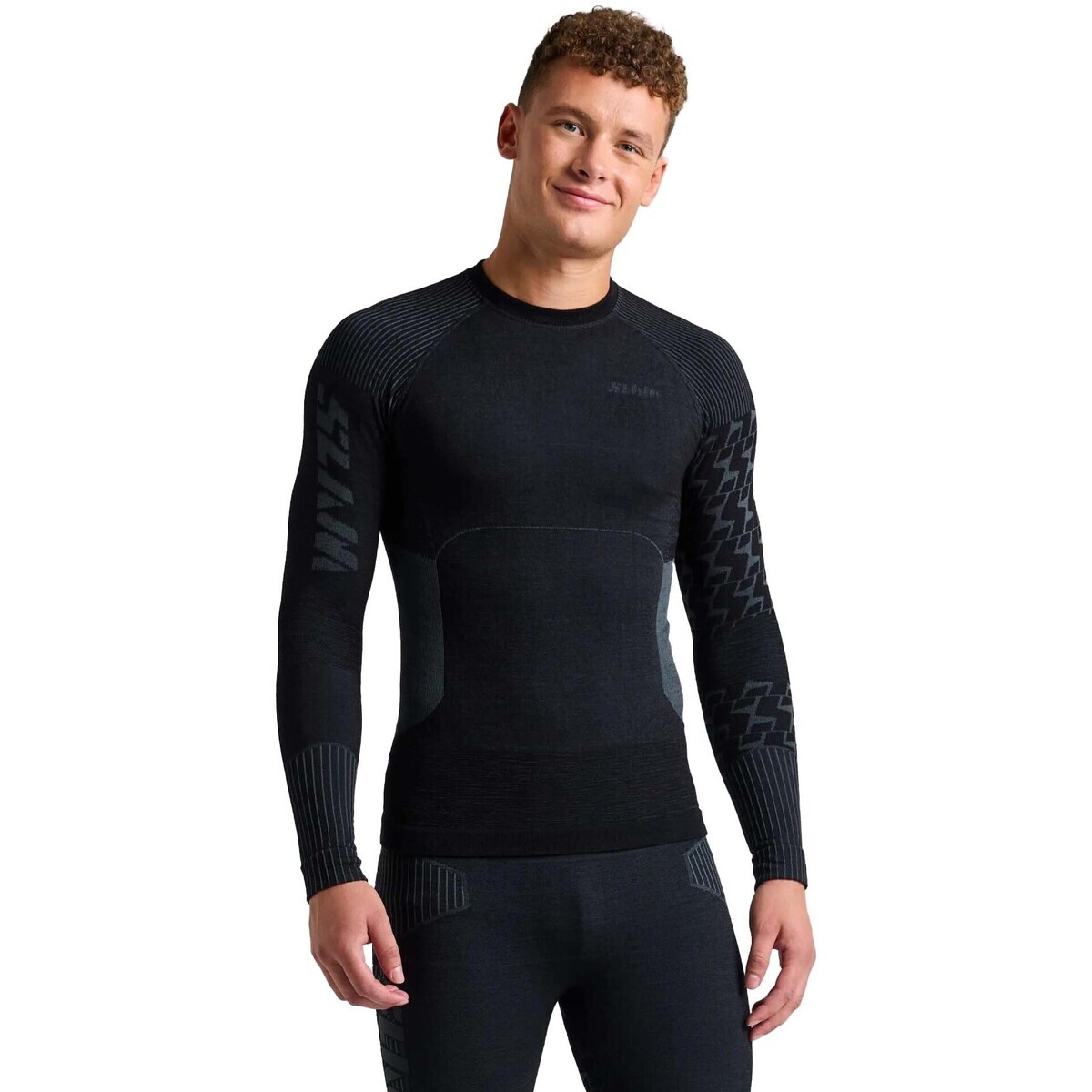 Slam  Pro Seamless Merino Top  Černá