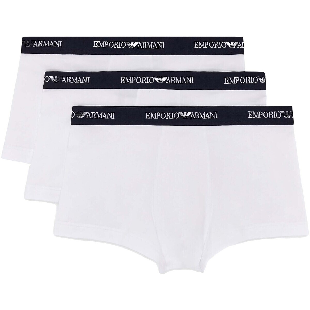 Emporio Armani  3Pk Trunk  Bílá
