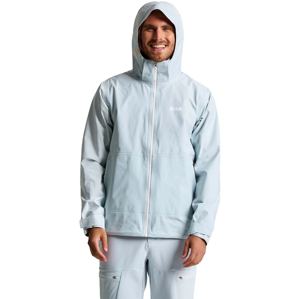 Slam  Foil Hooded Jacket  Šedá