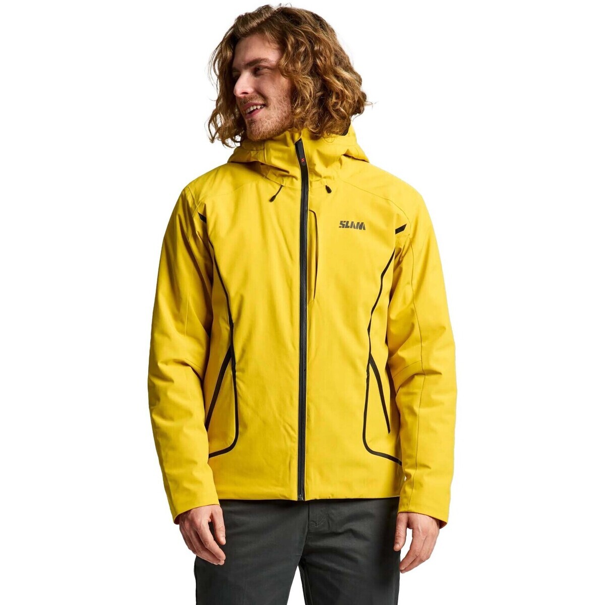 Slam  Act Hooded Ins Jacket  Žlutá