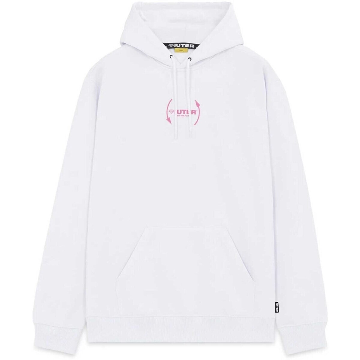 Iuter  Saw Hoodie  Bílá