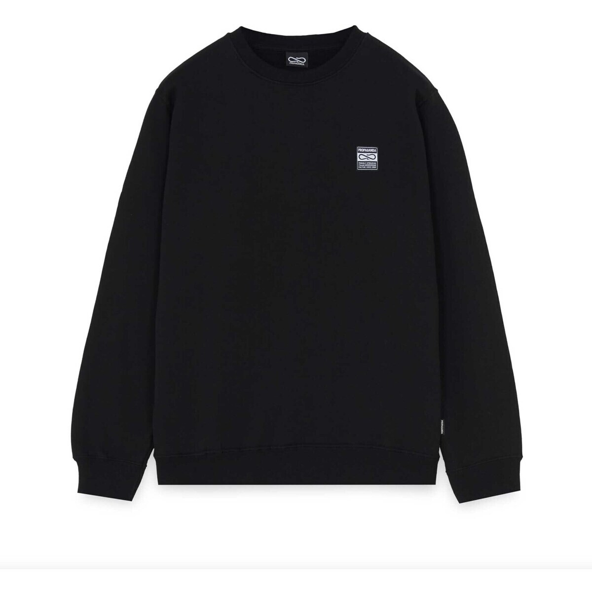 Propaganda  Logo Vertical  Černá