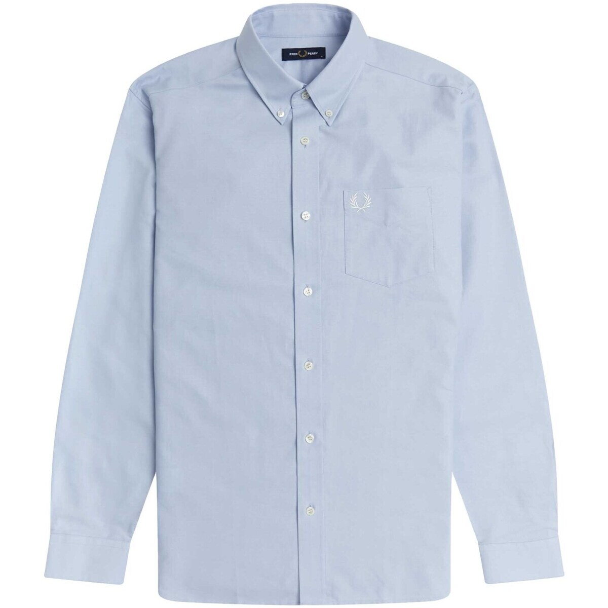 Fred Perry  Fp Oxford Shirt  Modrá