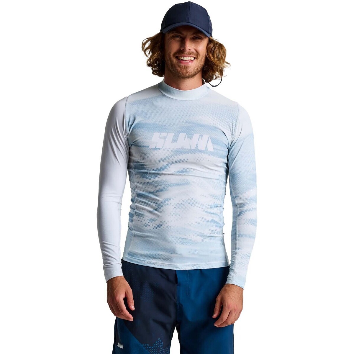 Slam  Foil Rashguard Ls  Šedá