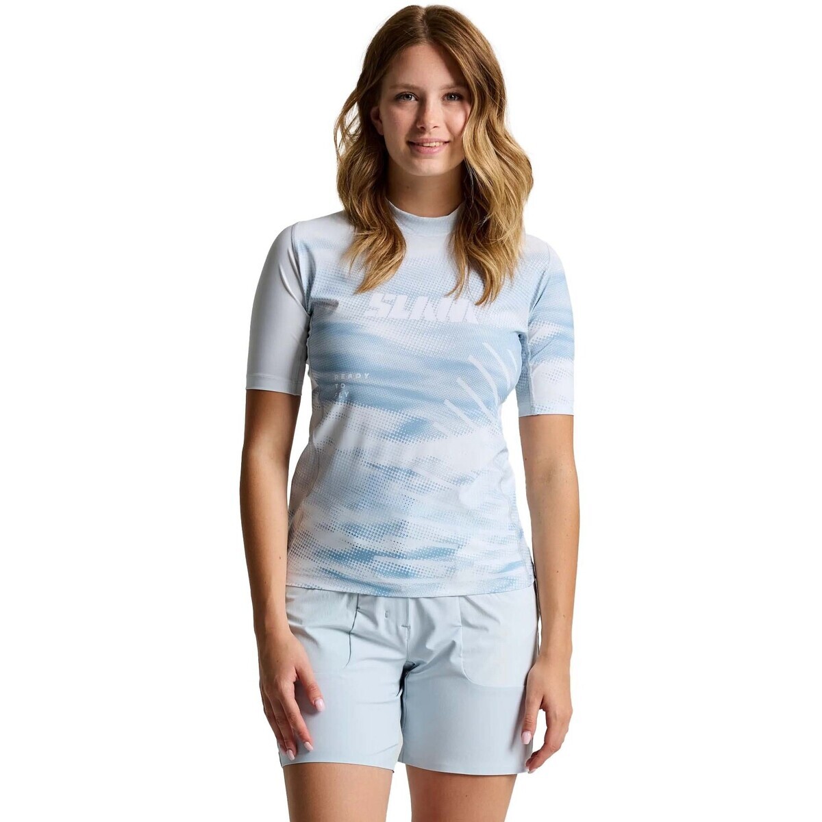 Slam  Foil Ws Rashguard Ss  Šedá