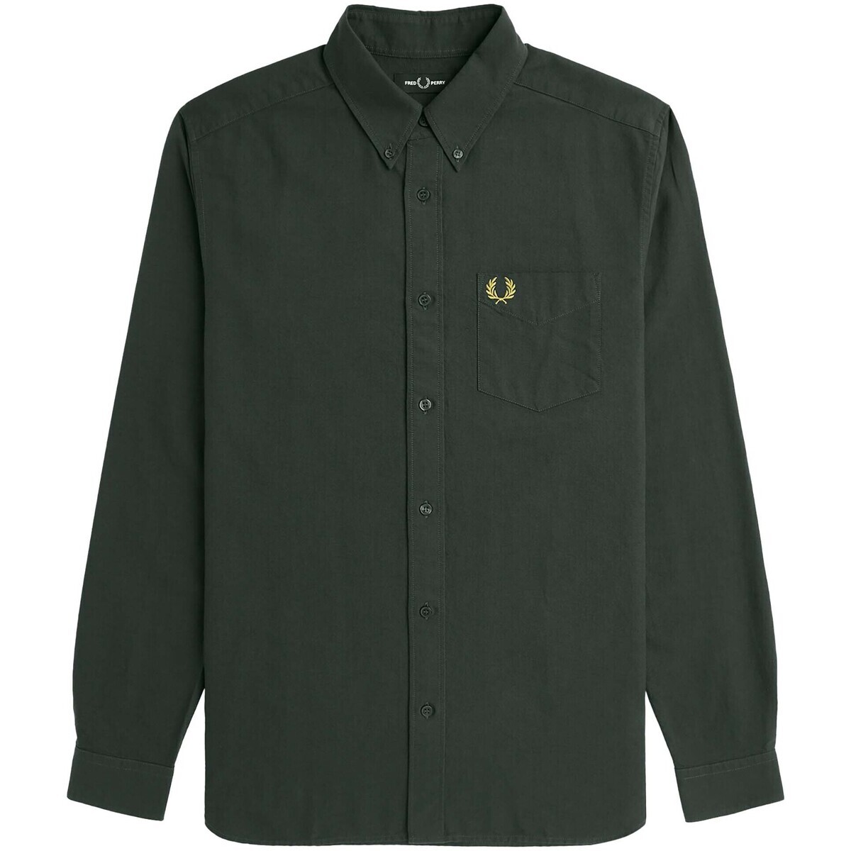 Fred Perry  Fp Oxford Shirt  Zelená