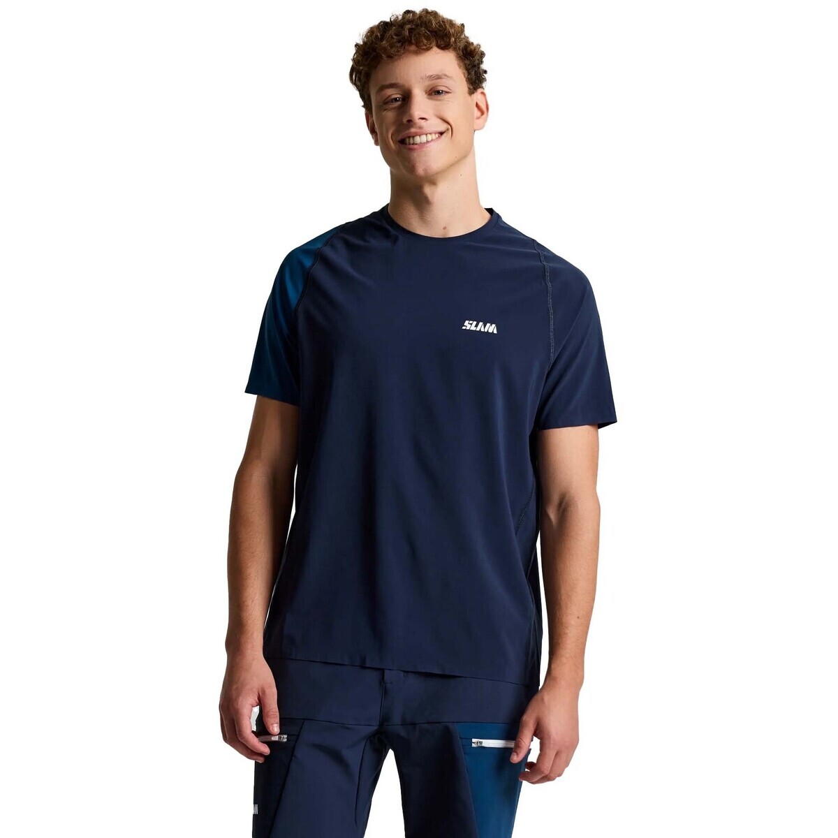 Slam  Od Tech T-Shirt Ss  Modrá