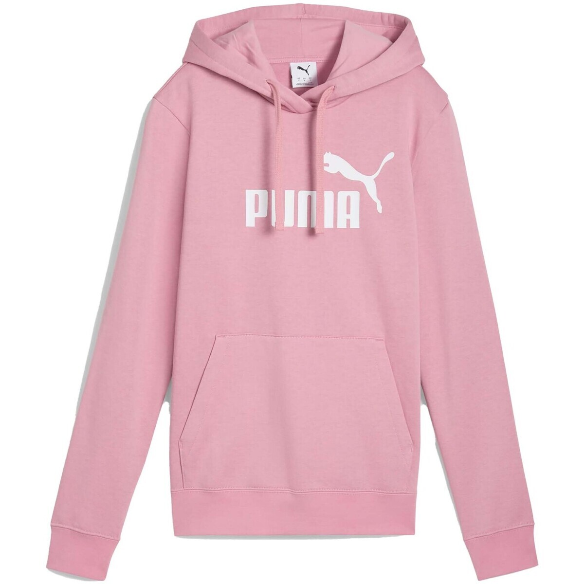 Puma  Ess No. 1 Logo Hoodie Fl (S)  Růžová