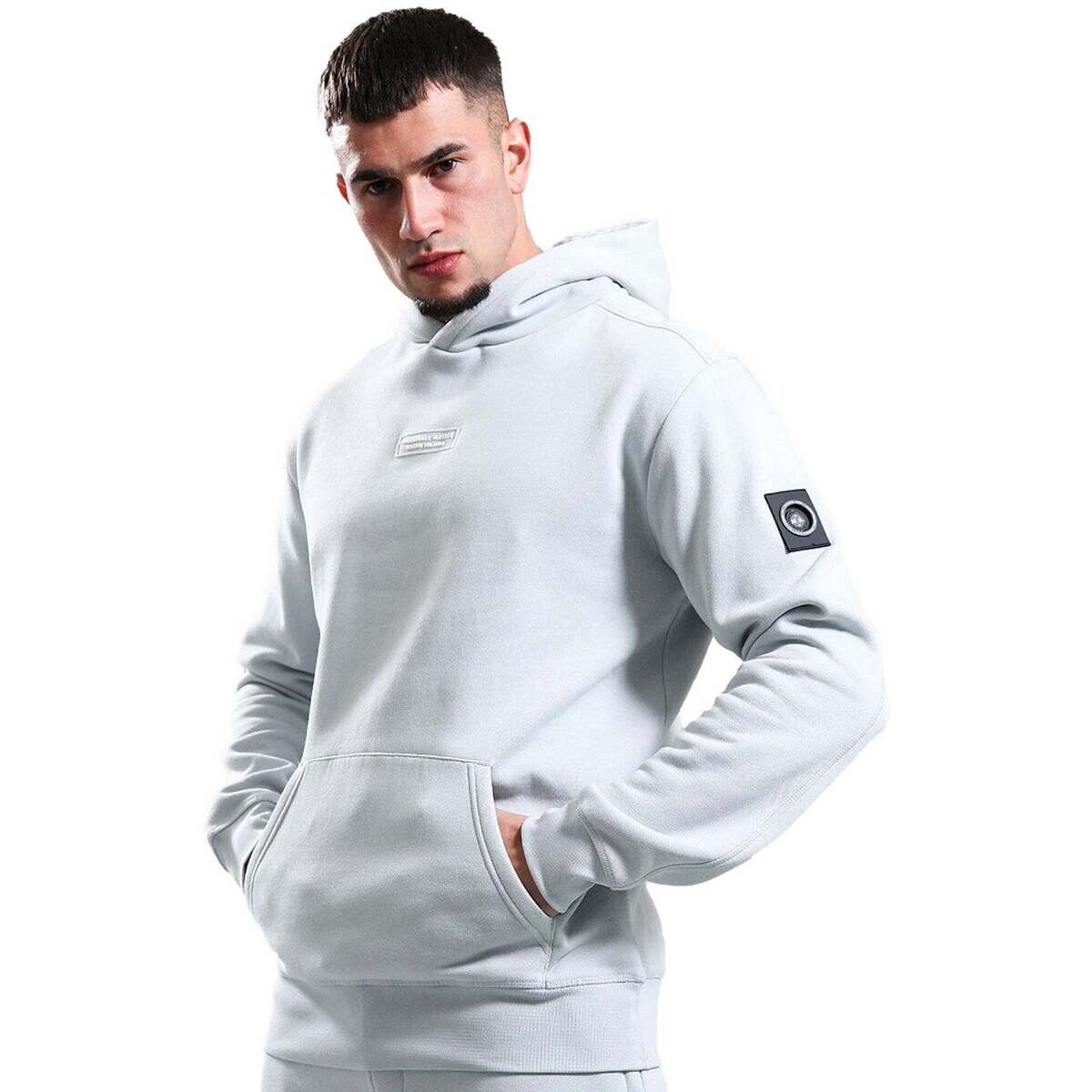 Marshall Artist  Siren OTH Hoodie Ghost Grey  Šedá