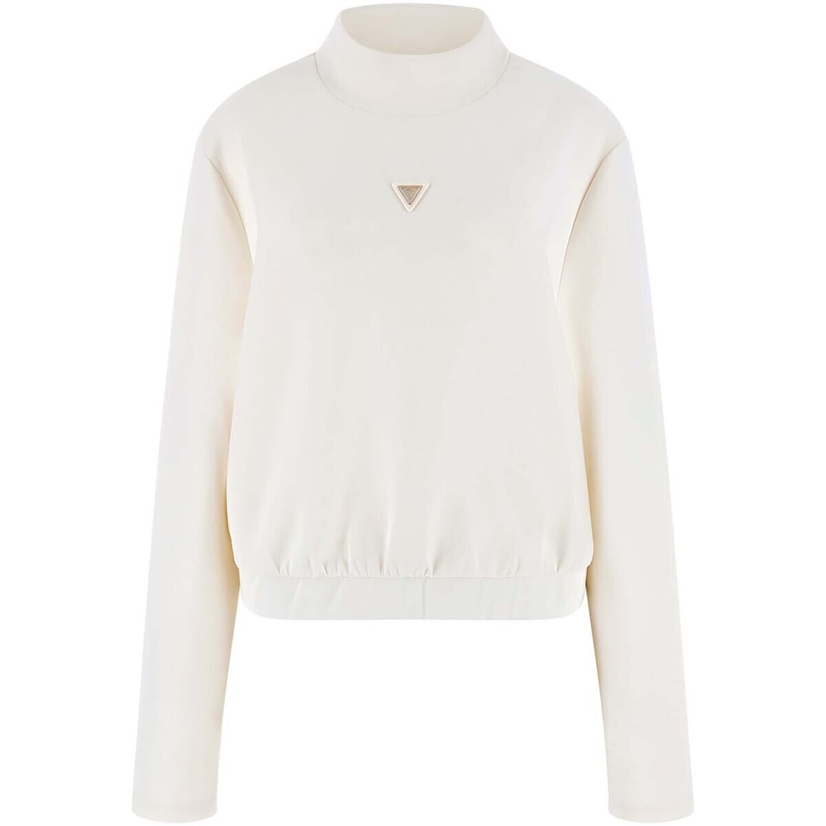 Guess  Olympe High Neck Sweatshirt  Bílá