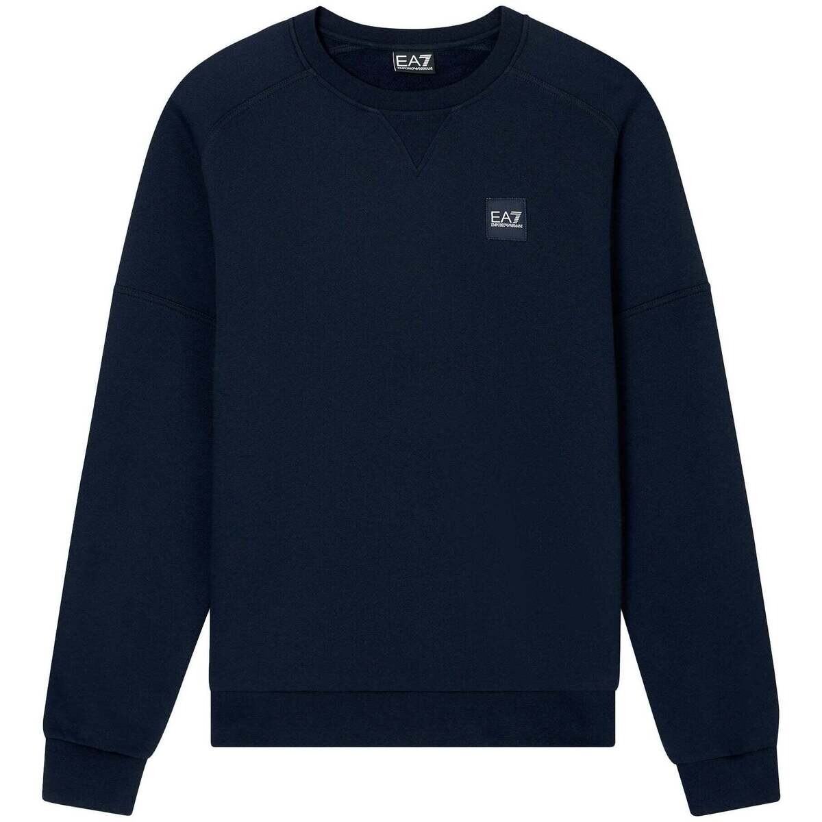 Ea7 Emporio Armani  Visibility Lightweight Sweatshirt Navy  Modrá
