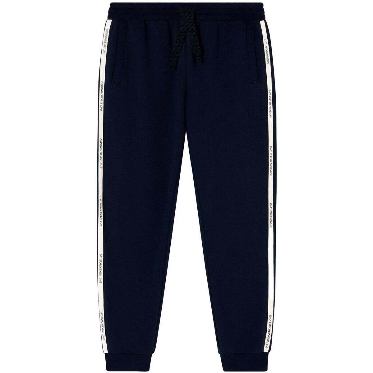 Ea7 Emporio Armani  Logo Series Tape Jogger Pants Navy  Modrá