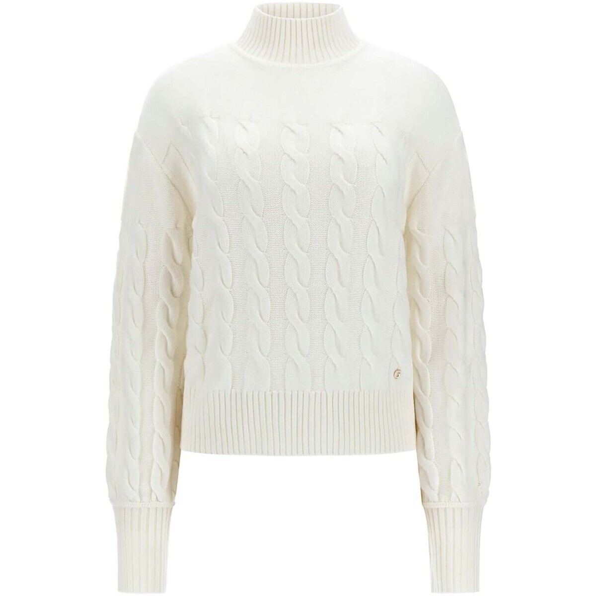 Guess  Ls Tn Elsa Swtr  Bílá