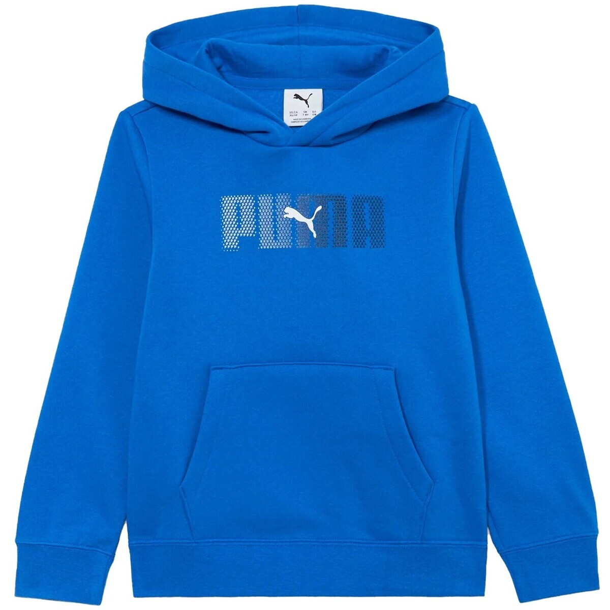 Puma  Ess Logo Lab Hoodie Fl B  Modrá