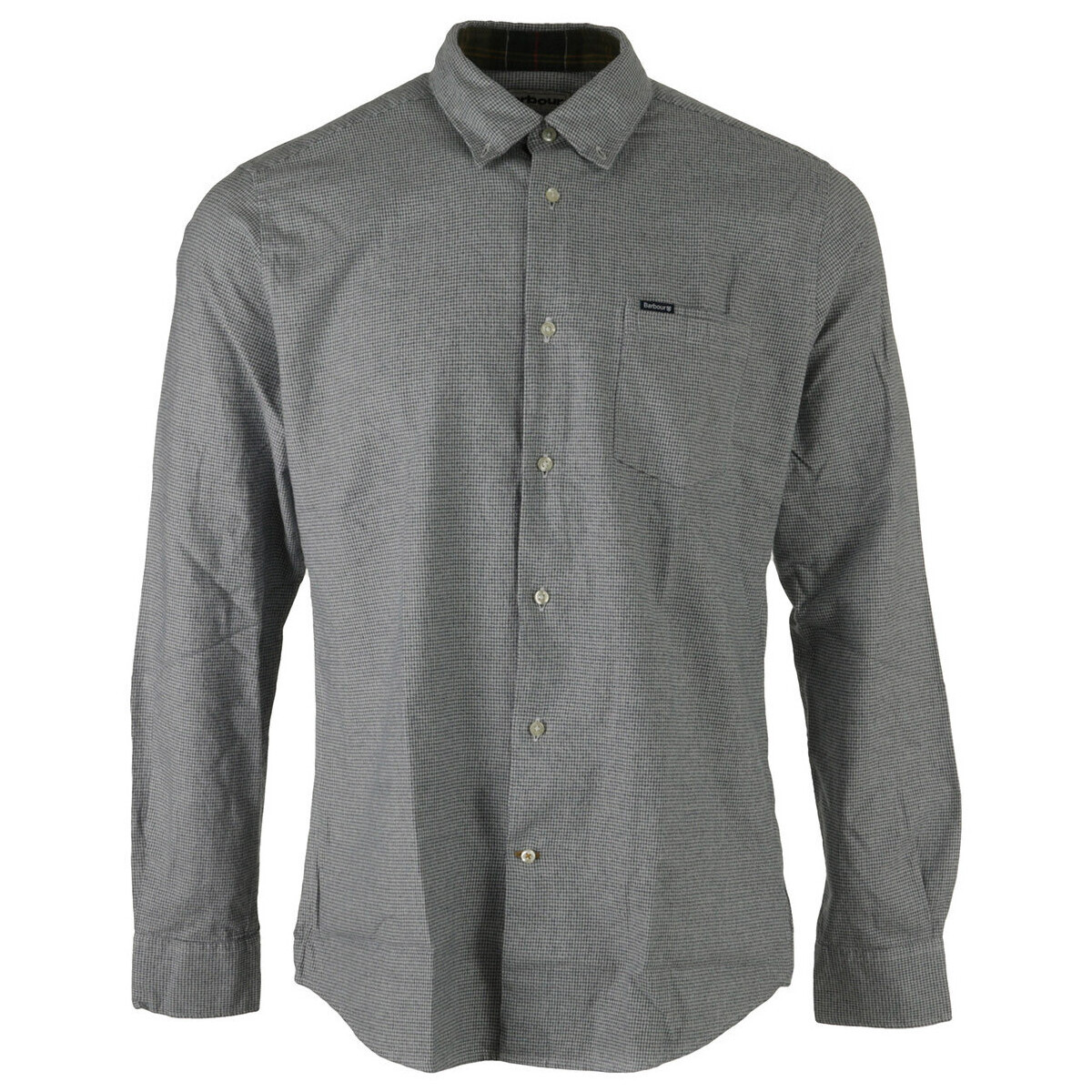 Barbour  Turner Tailored Houndstooth Shirt  Modrá