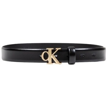 Calvin Klein Jeans  CK BUCKLE 30MM FIXED BELT LV04F7054G  Černá