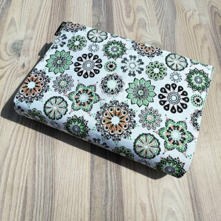 Obal na knihu - Zelené mandalky (UNI-M)