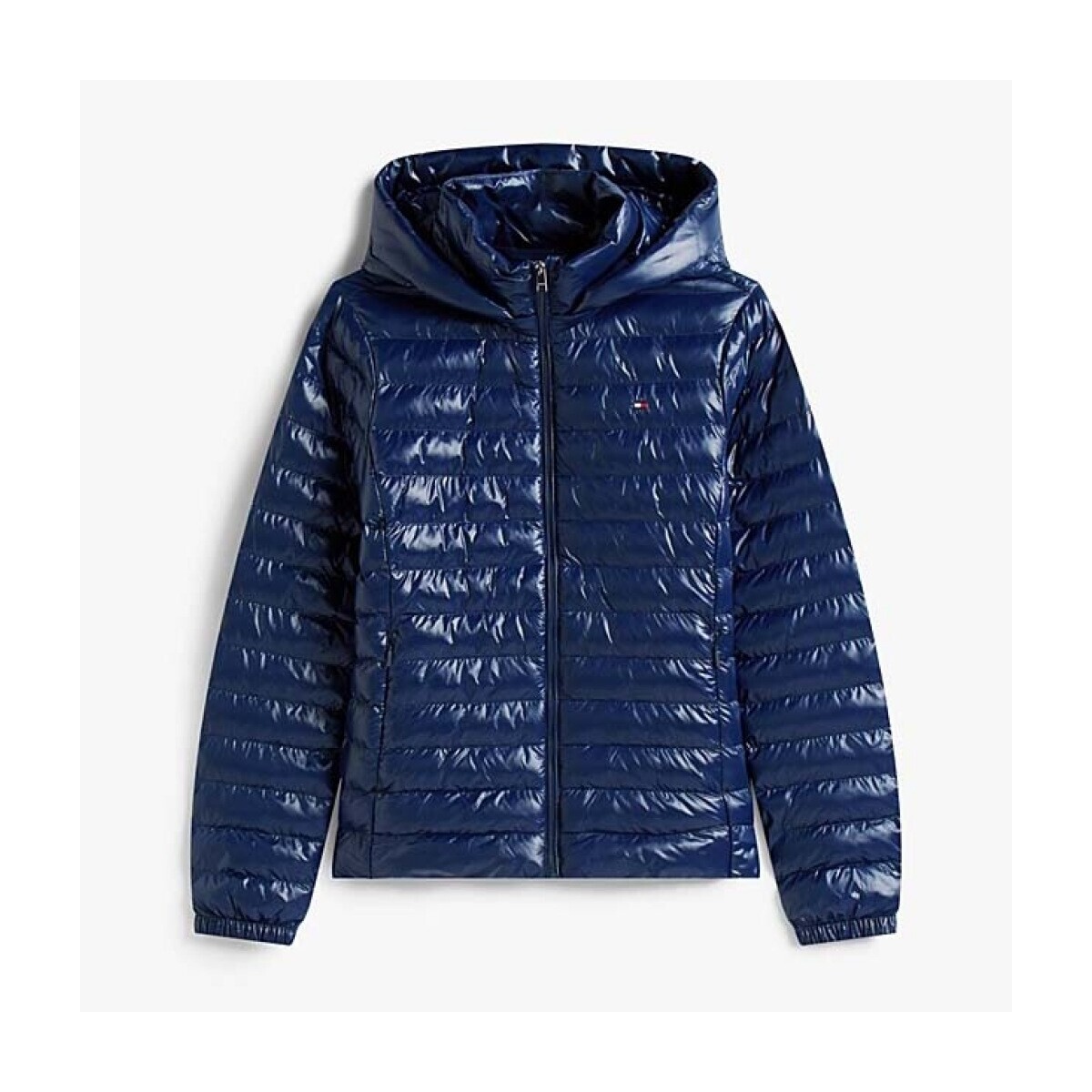Tommy Hilfiger  LW PADDED SLIM JACKET  Modrá