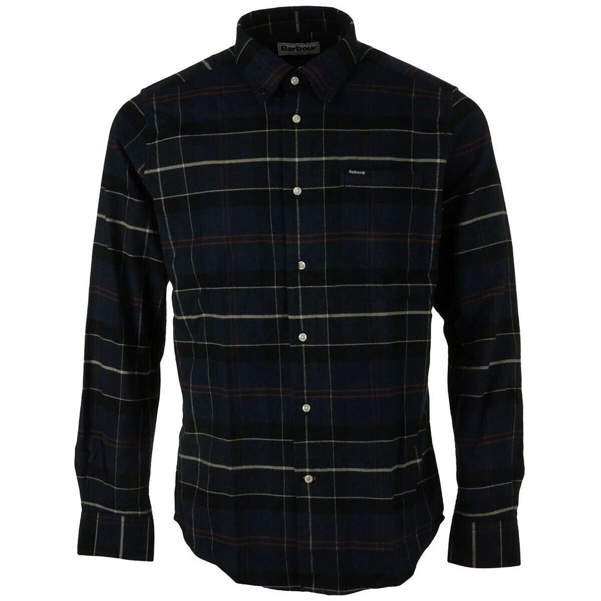 Barbour  Lutsleigh Tailored Tartan Cord Shirt  Modrá