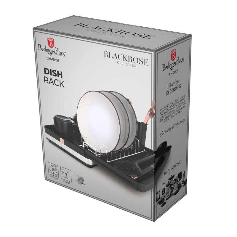 BERLINGERHAUS Odkapávač na nádobí Black Rose Collection BH-8891