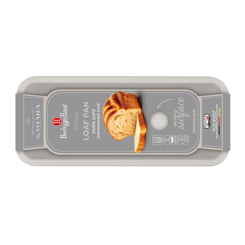 BERLINGERHAUS Forma na biskupský chlebíček s titanovým povrchem Sahara Collection BH-7920