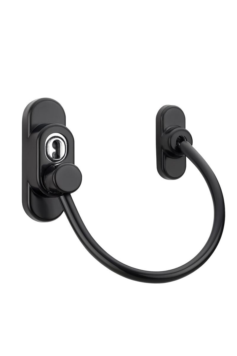 Přídavný lankový zámek - Černý