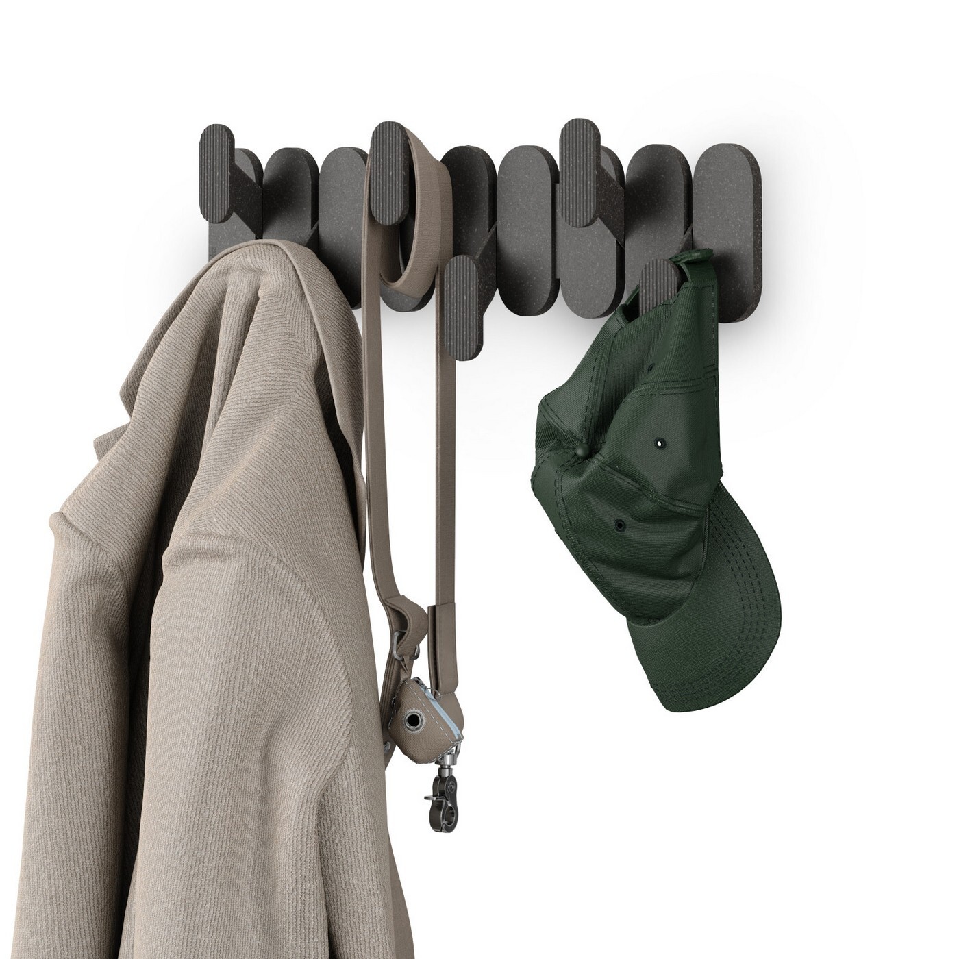 Nástěnný věšák Umbra TEMPO 6 - černý