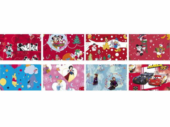 Sadoch Vánoční balicí papír Disney - 1 x 3 m