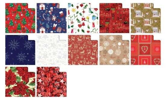 Sadoch Vánoční balicí papír - 1 x 3 m