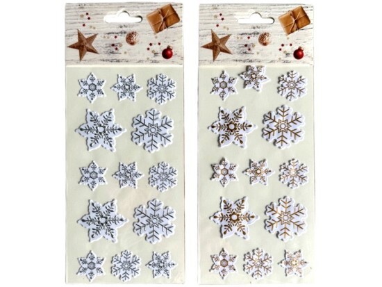 IMPAP Samolepky vánoční - 10 x 24,5 cm - 54062