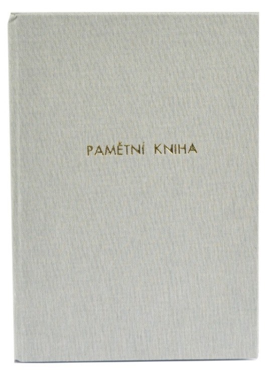 Hospa Pamětní kniha 200 listů - textil
