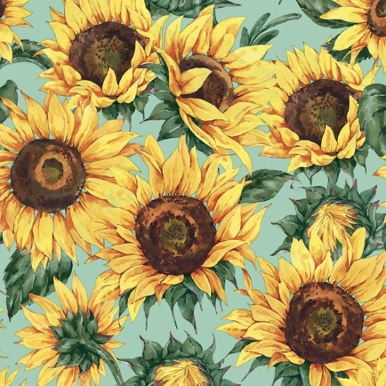 POL-MAK Ubrousky DAISY L - Sunflowers Wallpaper - SD_OG_041701