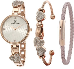 Daniel Klein Dárkový set hodinky + náramky DK12465-4