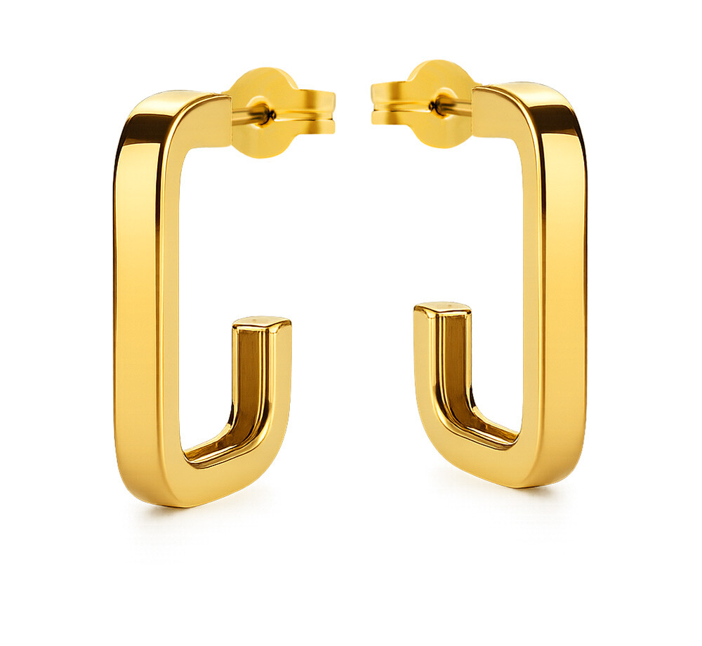 Brilio Moderní náušnice ze žlutého zlata 14/508.271/3