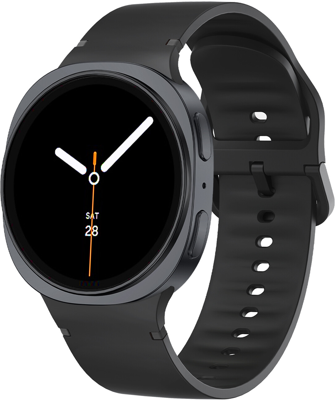 4wrist Silikonový řemínek pro Samsung Galaxy Watch8 - Černý