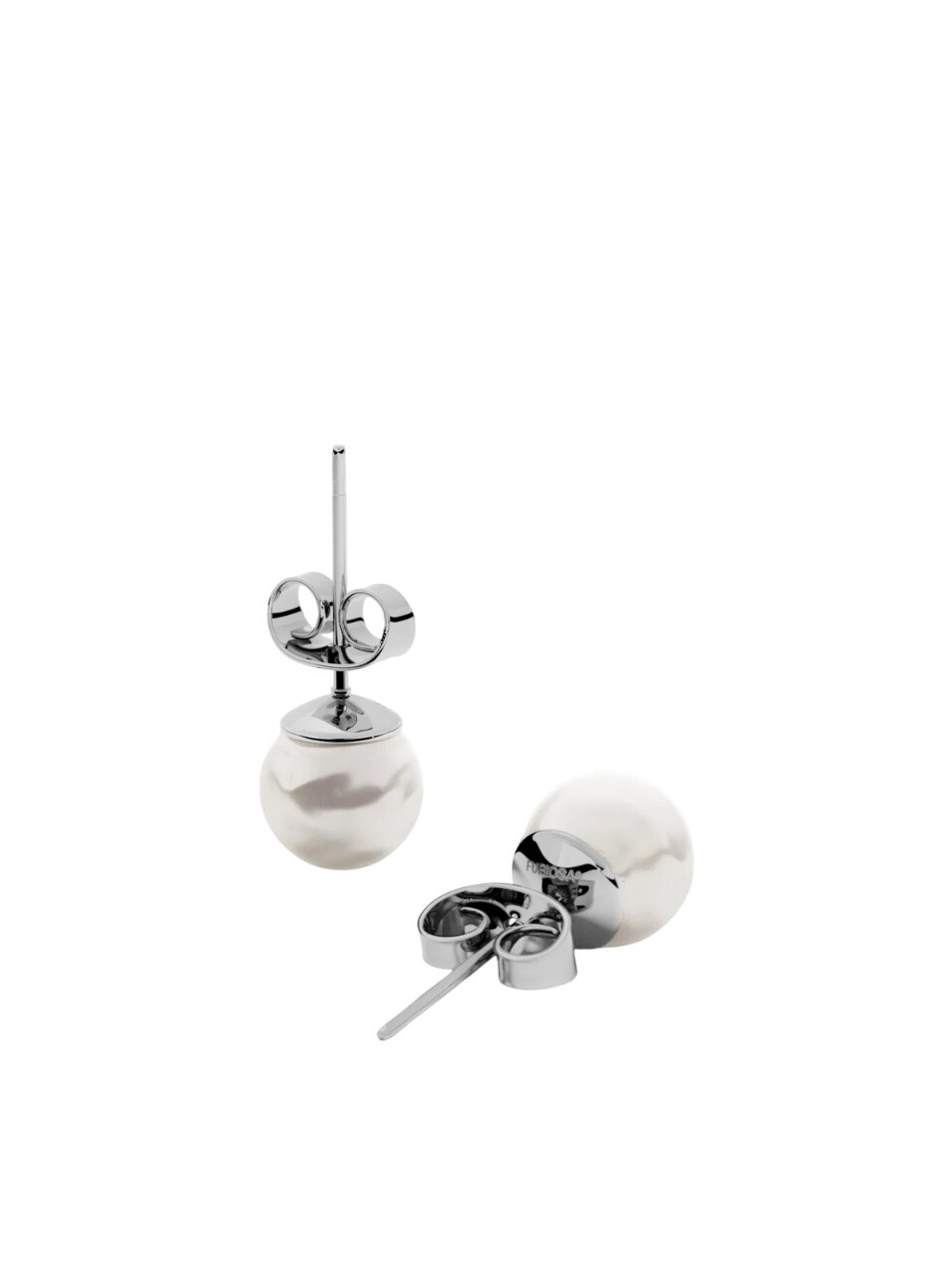 Furiosa Elegantní peckové náušnice Pearl Dot SE-PEARLDOT-S