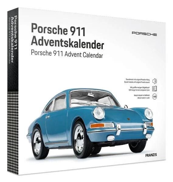 Franzis adventní kalendář Porsche 911