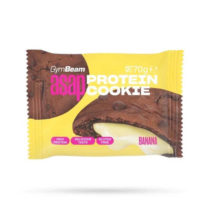 GymBeam ASAP Protein Cookie 10 x 70 g