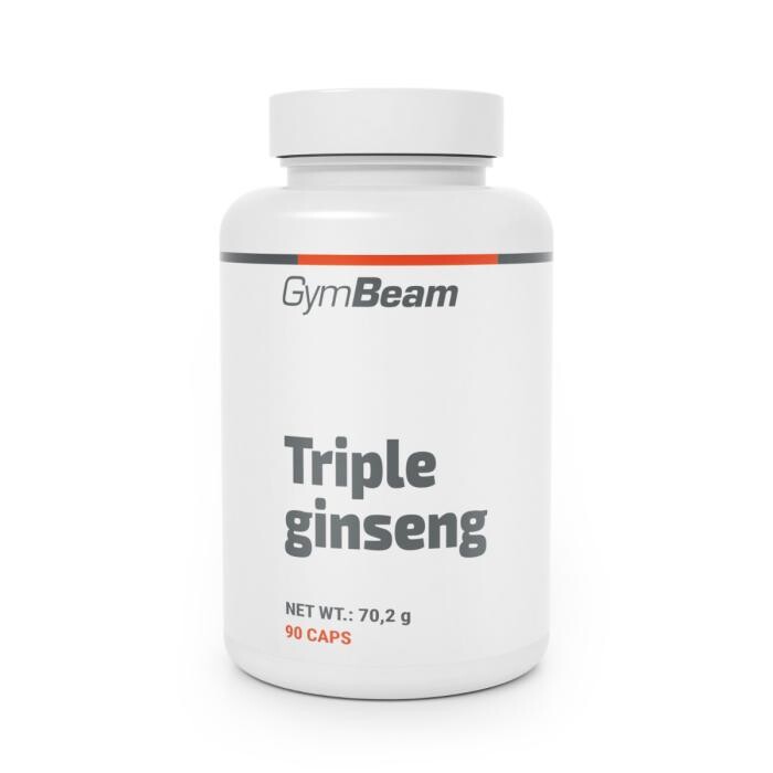 GymBeam Triple ginseng 90 kaps.