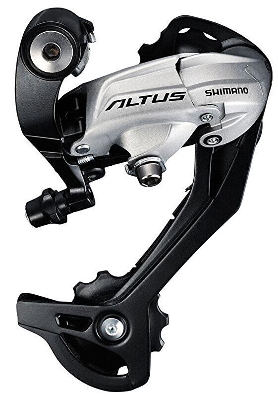 Shimano měnič Altus RDM370SGSS stříbrný 9 speed