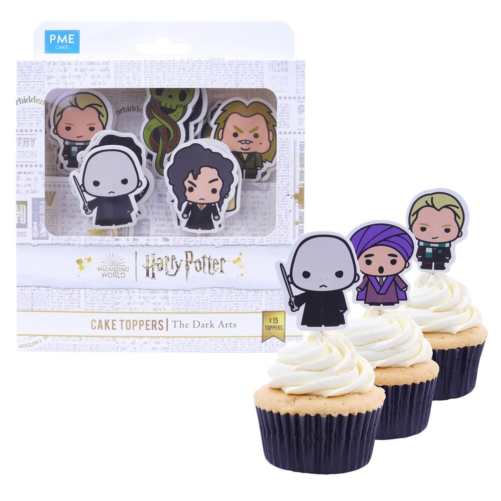 Harry Potter zápichy na dorty, sada 15 ks, Temné umění - PME