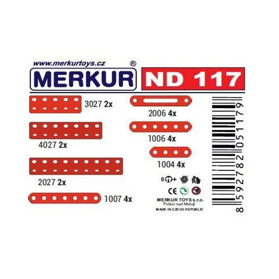 Merkur náhradní díly ND117 pásky a tvarované pásky