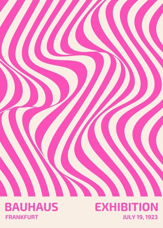 Europosters Ilustrace Bauhaus Print 16, 30 × 40 cm