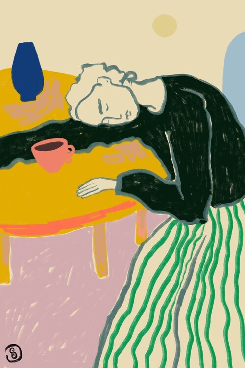 Sandra Poliakov Ilustrace Motherhood, Sandra Poliakov, 26.7 × 40 cm