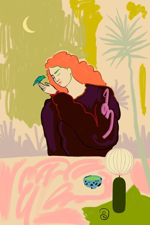 Sandra Poliakov Ilustrace Secret Knowledge, Sandra Poliakov, 26.7 × 40 cm