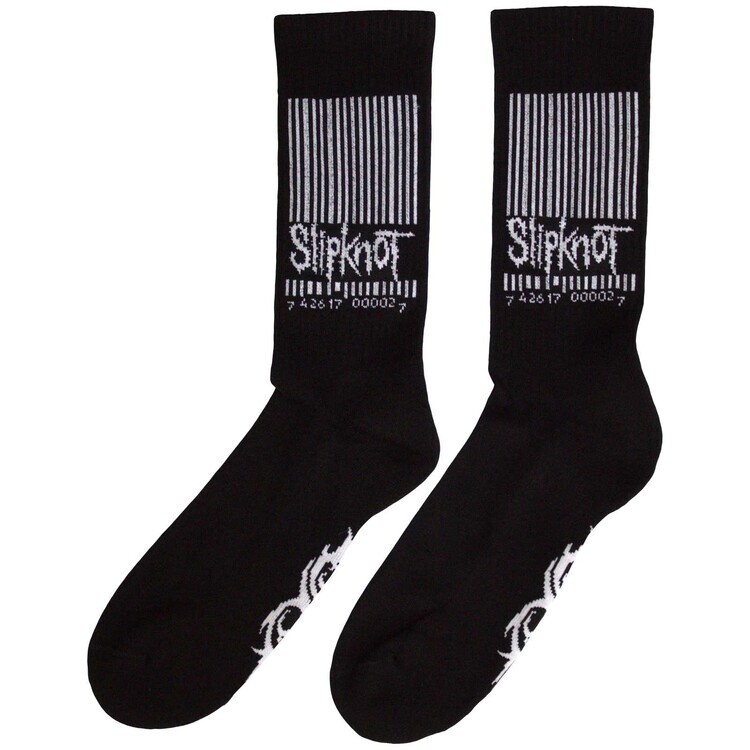 ROCKOFF Ponožky Slipknot - Barcode & Tribal S, EU 40 - 45 (UK 7 - 11; US 7,5 - 11,5)