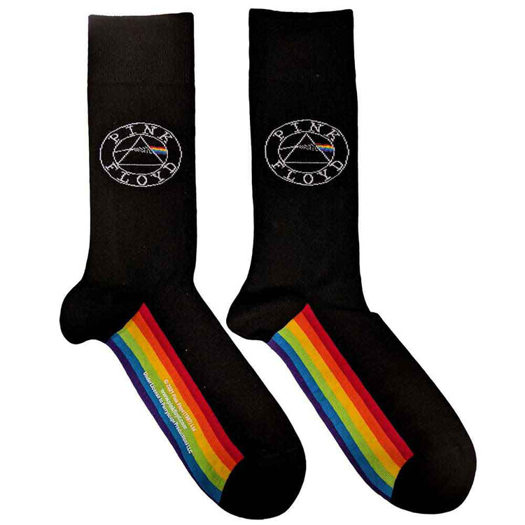 ROCKOFF Ponožky Pink Floyd - Spectrum Sole, EU 36 - 40 (UK 4 - 7; US 4,5 - 7,5)