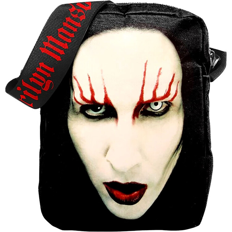 ROCKOFF Taška Marilyn Manson - Red Lips, 100% polyester