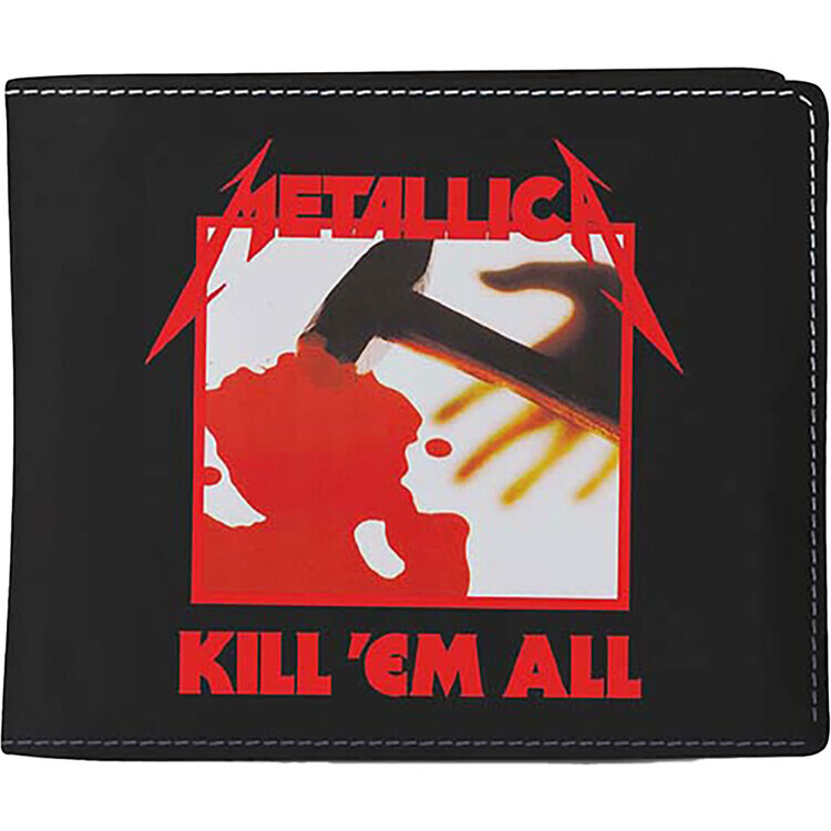 ROCKOFF Peněženka Metallica - Kill Em All, 10 x 11 x 1 cm
